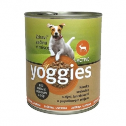 Yoggies konzerva pro psy zvěřina 800g